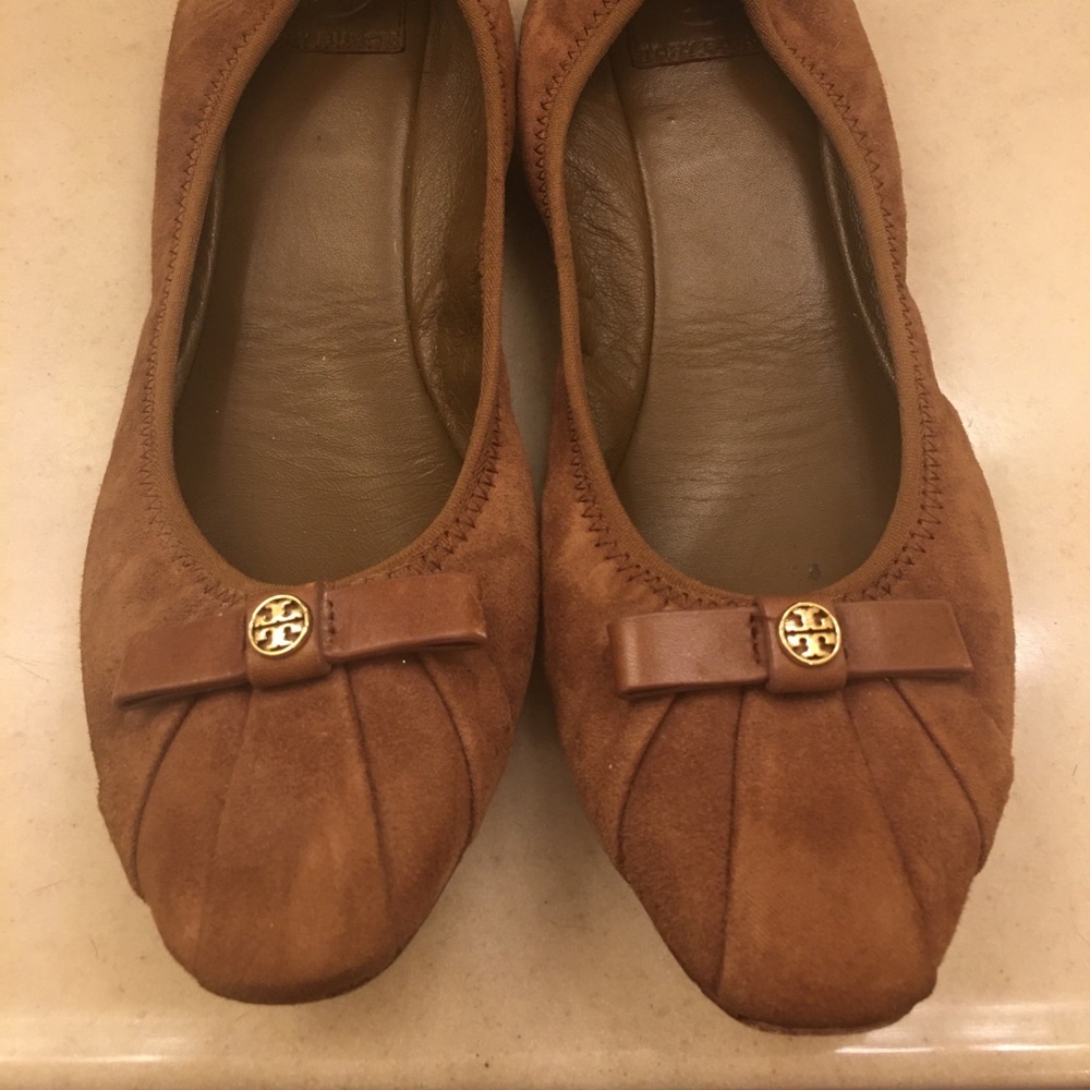 Tory Burch Suede Flats